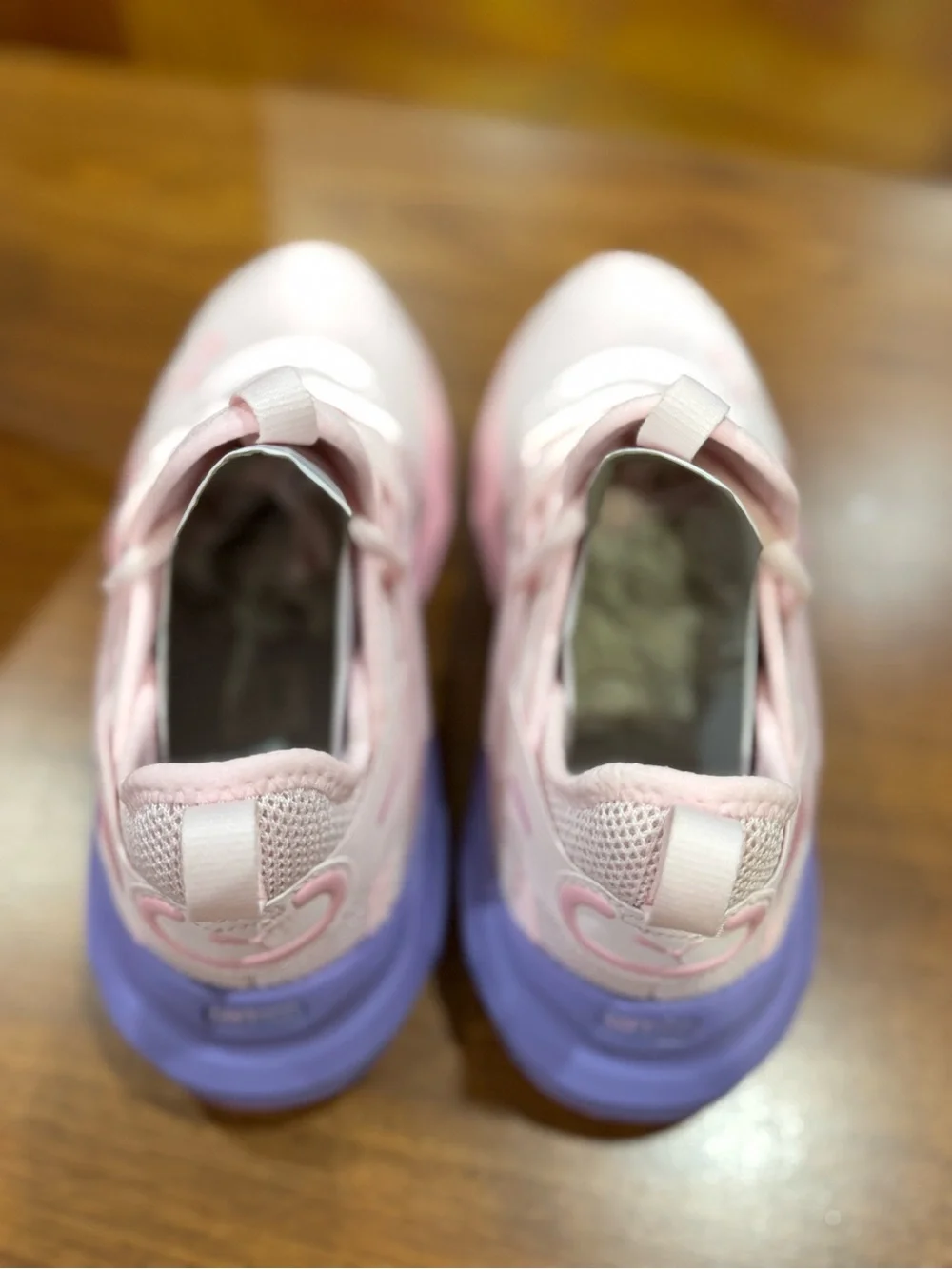 Puma Light Pink and Lavender Mesh Training Sneakers - Picture 5 of 8